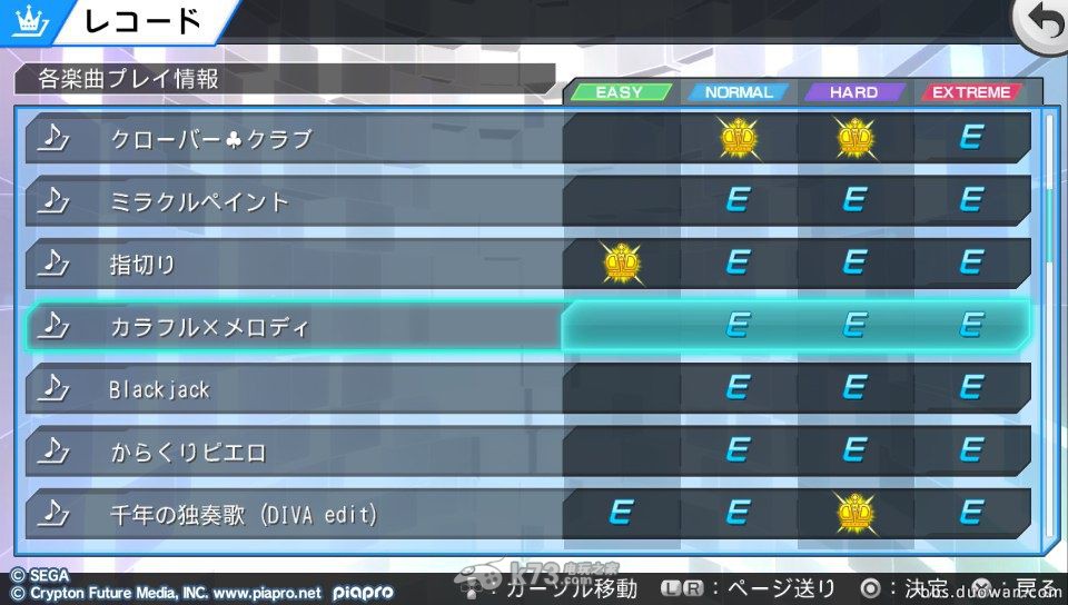 初音未来歌姬计划F2 EX歌曲攻略 初音未来歌姬计划F2 EX歌曲攻略