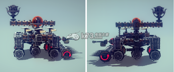 围攻Besiege战车轰炸机结合体做法 围攻Besiege战车轰炸机结合体做法