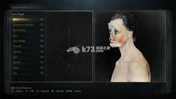 《血源诅咒》捏脸新玩法 小丑可以有 《血源诅咒》捏脸新玩法 小丑可以有