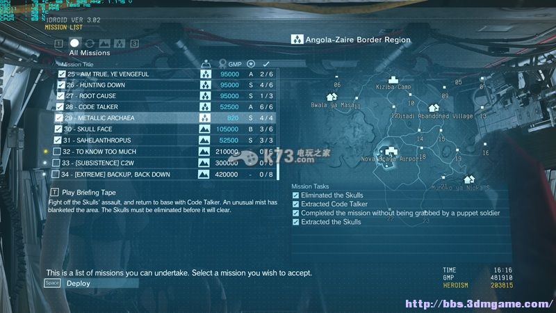 合金装备5幻痛刷英雄度刷兵心得 合金装备5幻痛刷英雄度刷兵心得