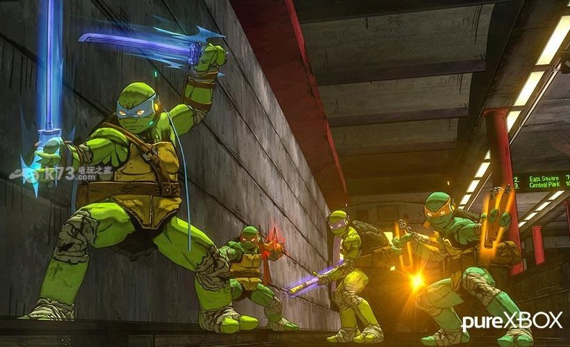 《忍者神龟 曼哈顿变种》实机截图首度曝光 《忍者神龟 曼哈顿变种》实机截图首度曝光