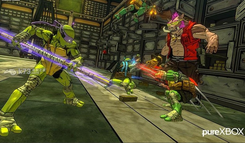 《忍者神龟 曼哈顿变种》实机截图首度曝光 《忍者神龟 曼哈顿变种》实机截图首度曝光