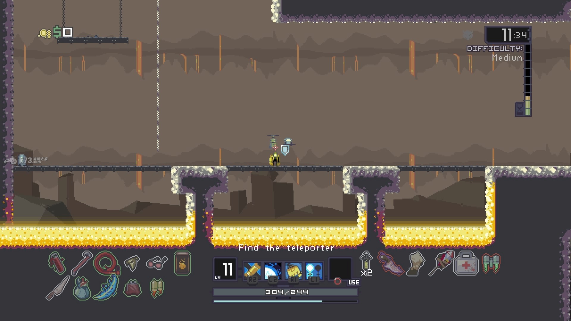 《雨中冒险》ps4/psv版2016年前期发售 《雨中冒险》ps4/psv版2016年前期发售