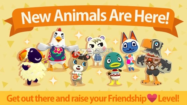 《动物之森口袋营地》新增七名同伴角色 《动物之森口袋营地》新增七名同伴角色